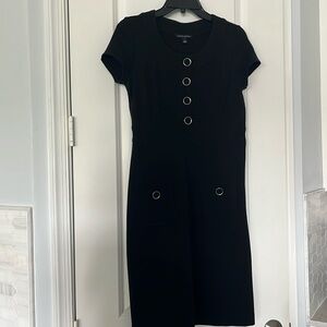 Banana republic black dress in good condition!